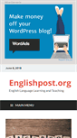 Mobile Screenshot of englishpost.org